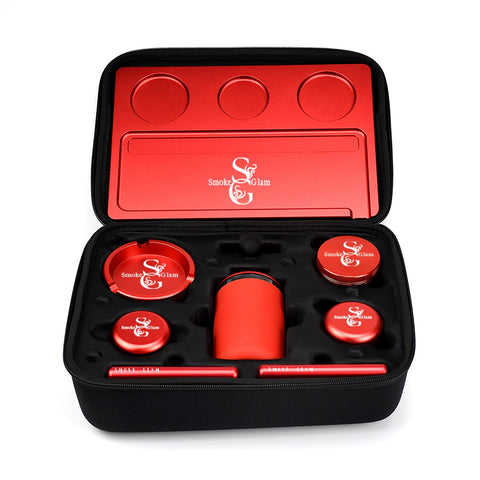 Smoke Glam Red Stash kit