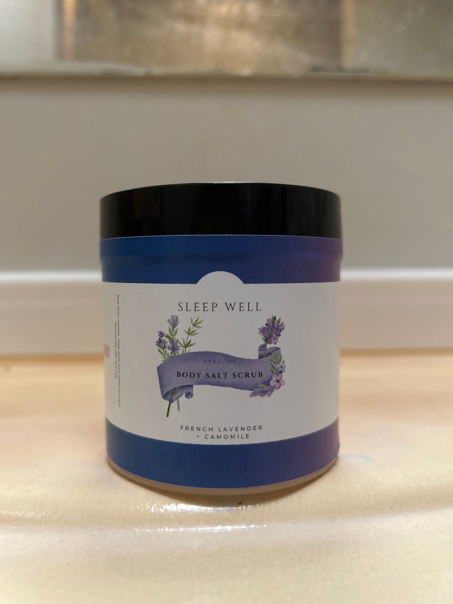 Sleep well Salt body scrub